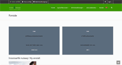 Desktop Screenshot of kriminalforsorgen.gl